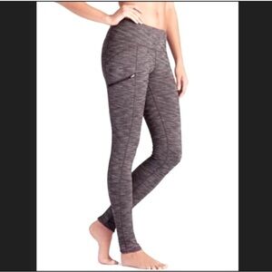 ATHLETA Coolmax Zip Pocket Athletic
Workout Leggings XXS
